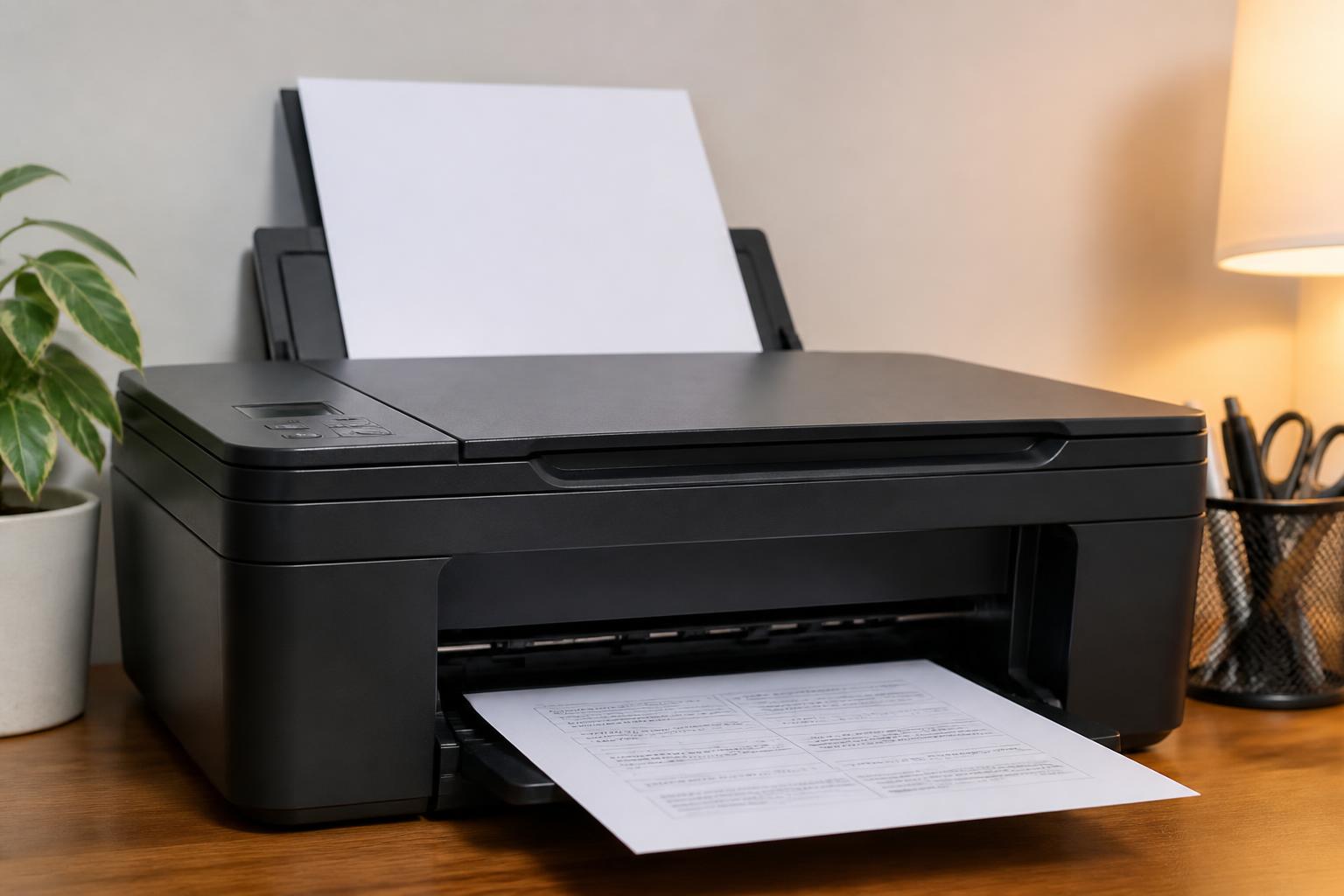 Illustration for: 2. A Desktop Printer